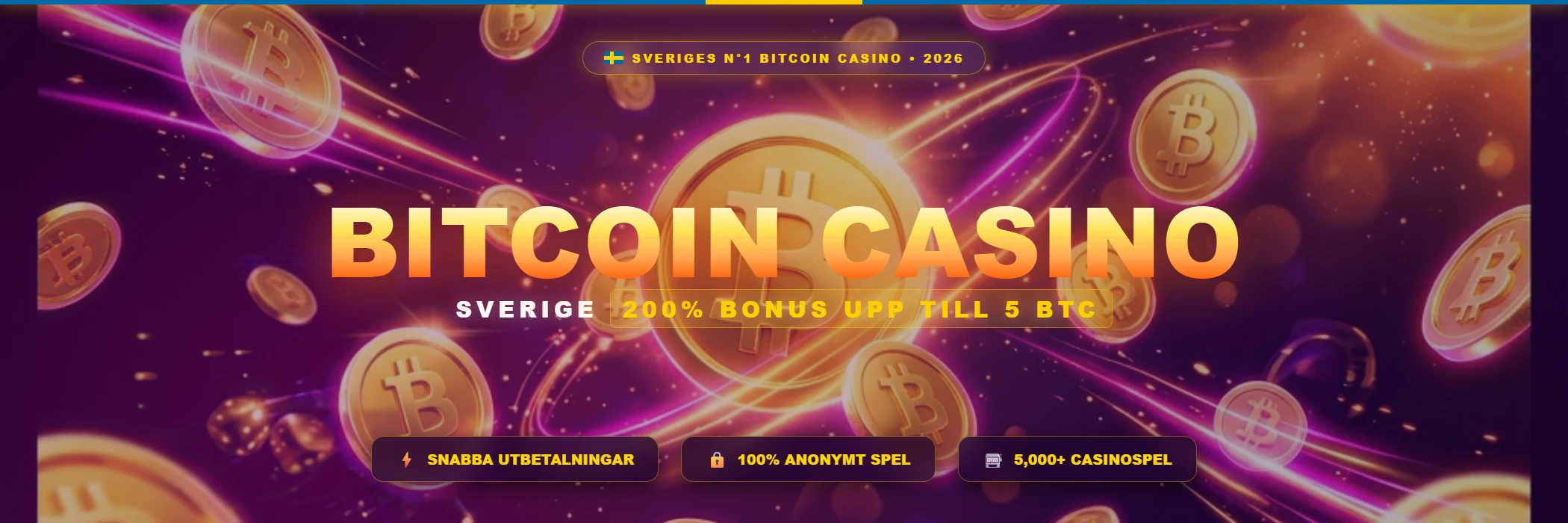 Bitcoin Casino Sweden